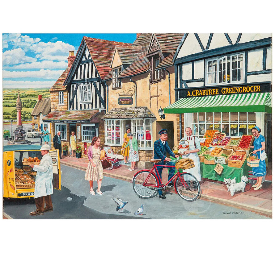 Gibsons A Visit to the Village Puzzle 40pcs XXL