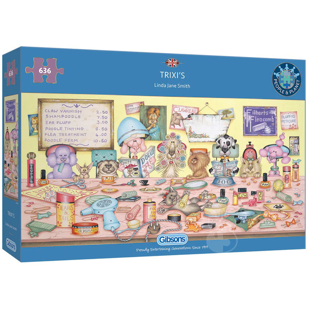 Gibsons Trixi's Puzzle 636pcs Puzzles Canada