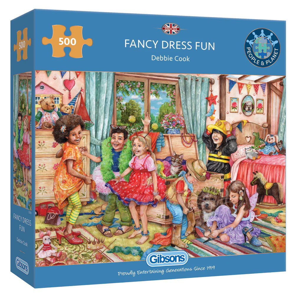 Gibsons Fancy Dress Fun Puzzle 500pcs Puzzles Canada