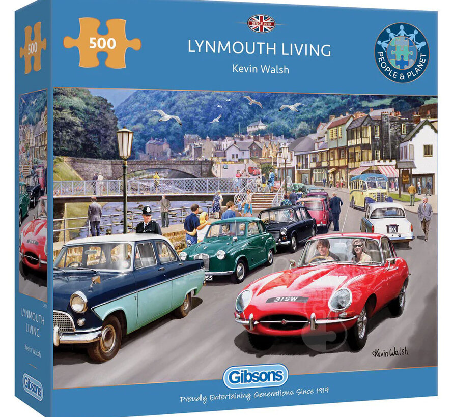 Gibsons Lynmouth Living Puzzle 500pcs