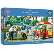 Gibsons Gibsons Ice Cream by the River Puzzle 636pcs