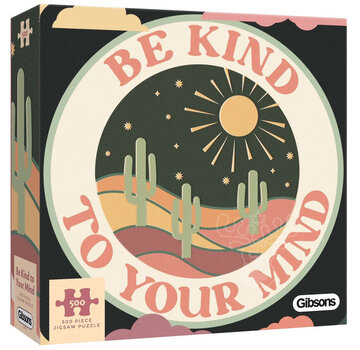 Gibsons Gibsons Be Kind to Your Mind Puzzle 500pcs