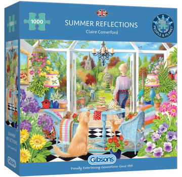 Gibsons Gibsons Summer Reflections Puzzle 1000pcs