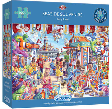 Gibsons Gibsons Seaside Souvenirs Puzzle 1000pcs