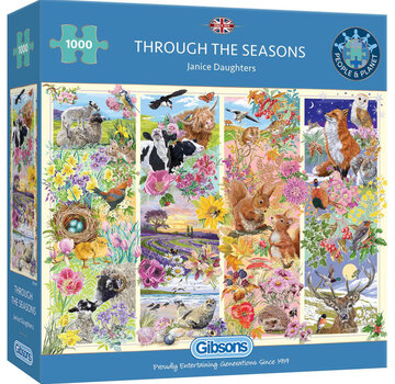 Gibsons Gibsons Through the Seasons Puzzle 1000pcs