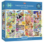 Gibsons Through the Seasons Puzzle 1000pcs