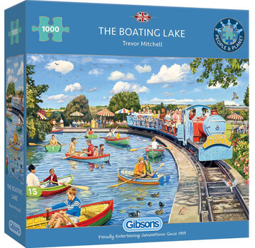 Gibsons Gibsons The Boating Lake Puzzle 1000pcs