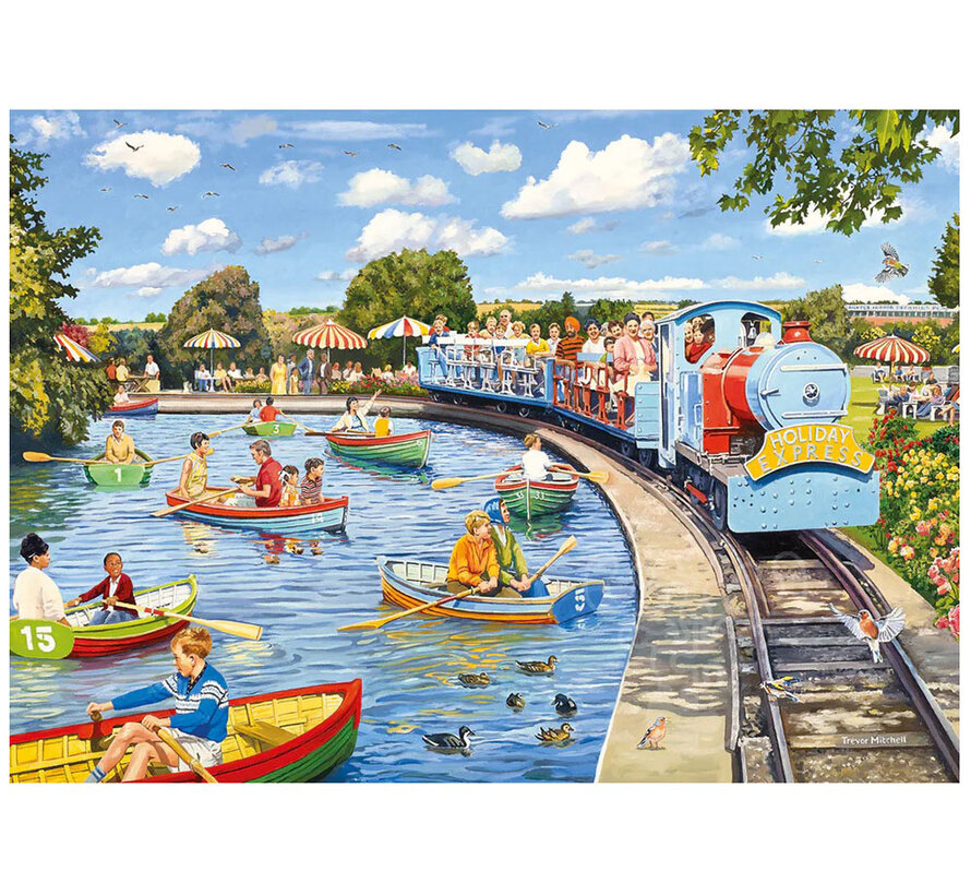 Gibsons The Boating Lake Puzzle 1000pcs