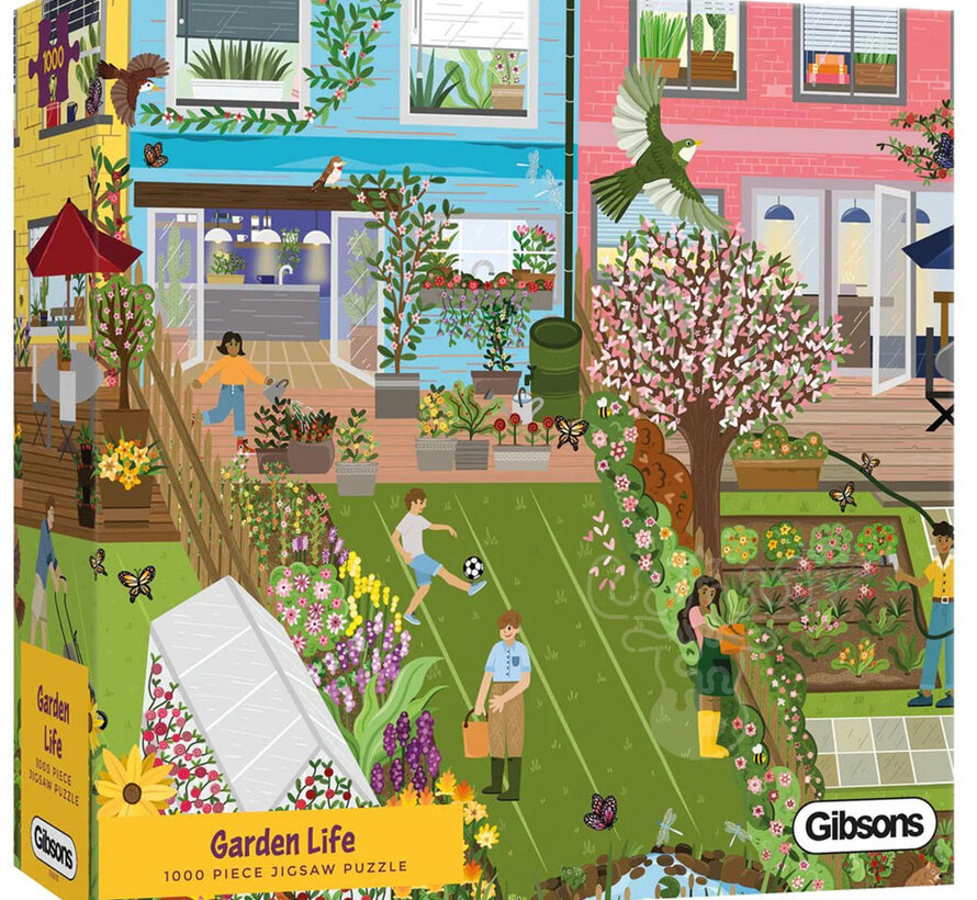 Gibsons Garden Life Puzzle 1000pcs RETIRED