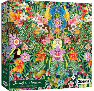 Gibsons Gibsons Jungle Dream Puzzle 1000pcs RETIRED
