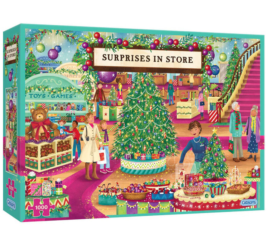 Gibsons Surprises in Store Puzzle 1000pcs