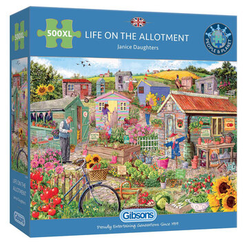 Gibsons Gibsons Life on the Allotment Puzzle 500pcs XL
