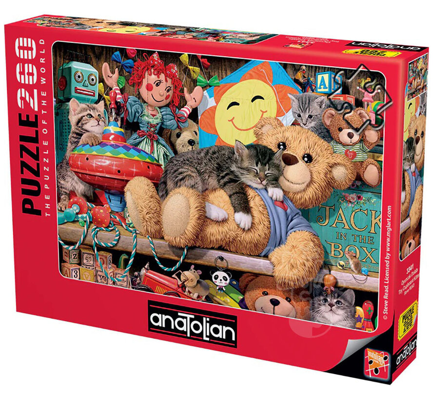 Anatolian Toy Cupboard Kitten Puzzle 260pcs