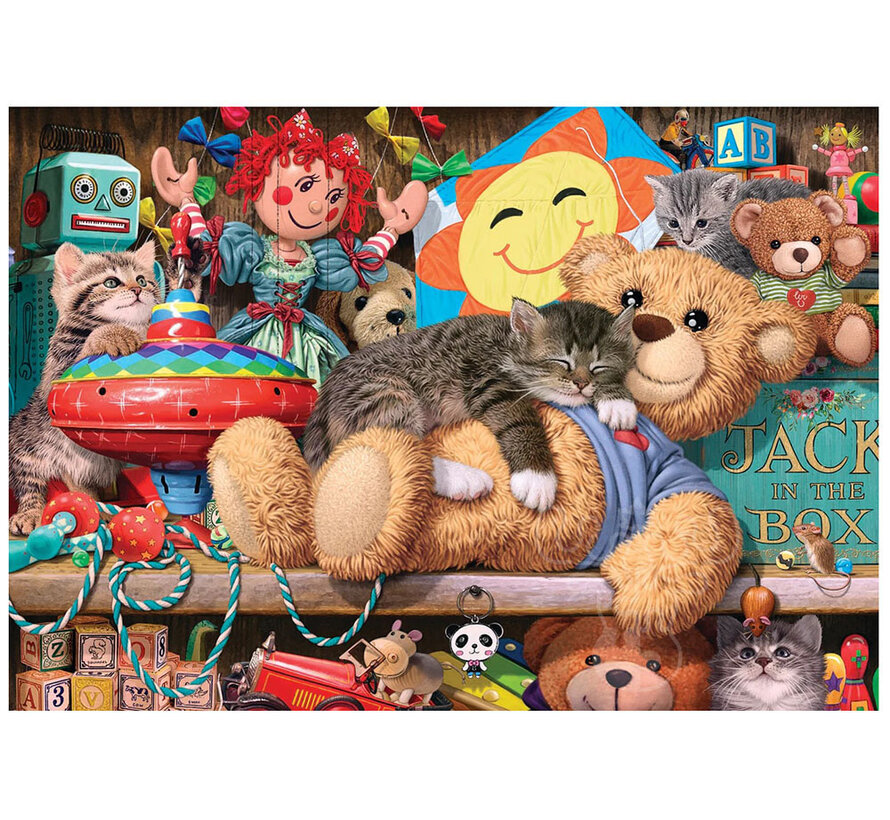 Anatolian Toy Cupboard Kitten Puzzle 260pcs