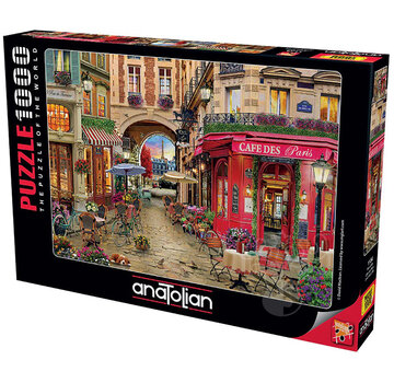 Anatolian Anatolian Paris Cafe Puzzle 1000pcs