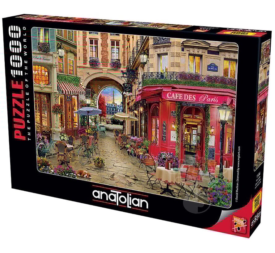 Anatolian Paris Cafe Puzzle 1000pcs
