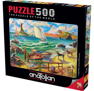 Anatolian Anatolian The Seashore View Puzzle 500pcs RETIRED