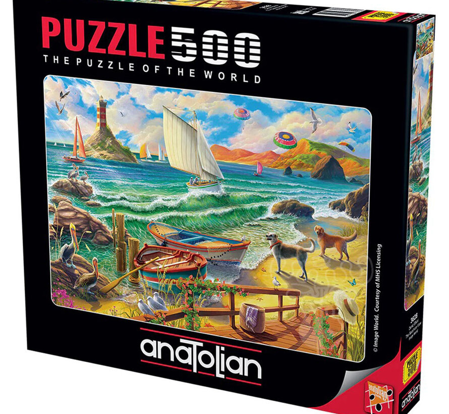 Anatolian The Seashore View Puzzle 500pcs