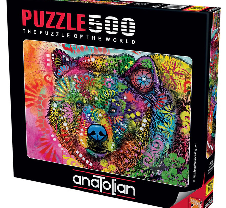 Anatolian Hunky Bear 2 Puzzle 500pcs