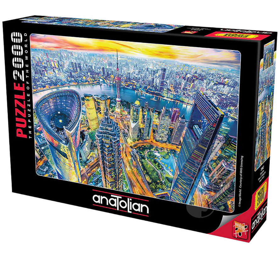 Anatolian View of Shanghai Puzzle 2000pcs