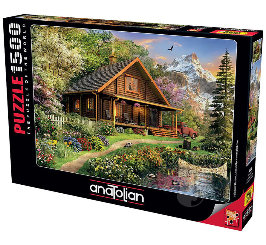 Anatolian Log Cabin Home Puzzle 1500pcs