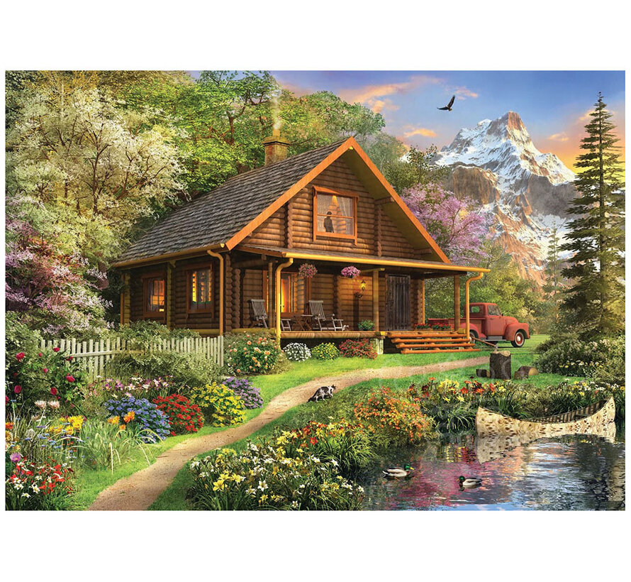 Anatolian Log Cabin Home Puzzle 1500pcs