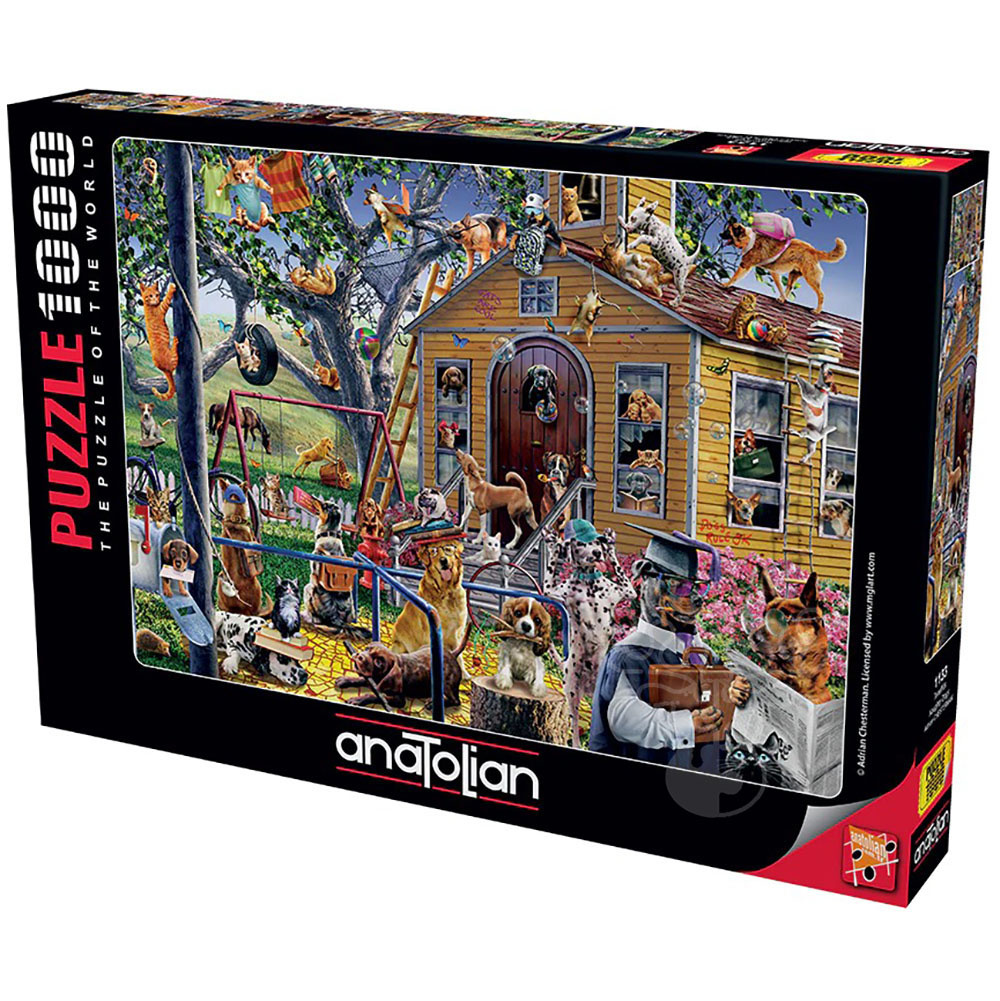 Anatolian Naughty Dogs Puzzle 1000pcs Puzzles Canada