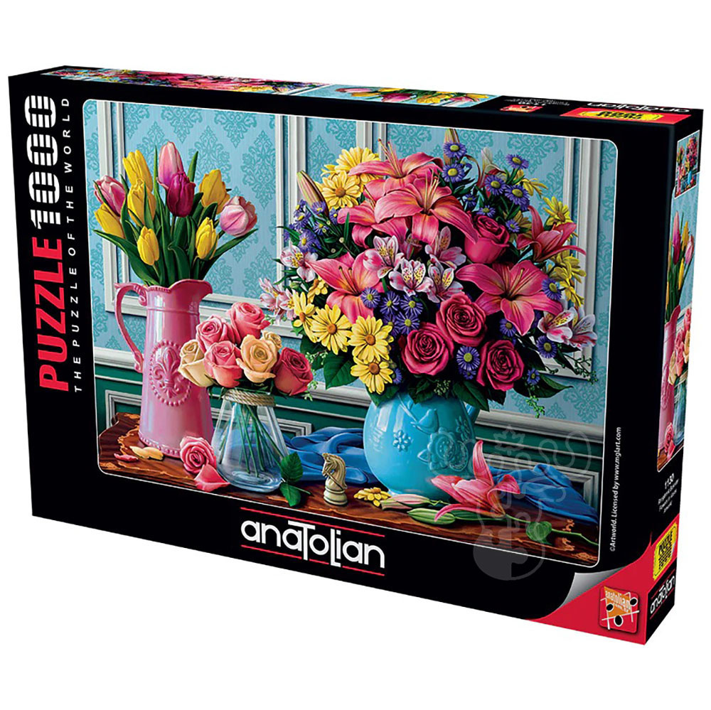 Anatolian Flowers in Vases Puzzle 1000pcs Puzzles Canada