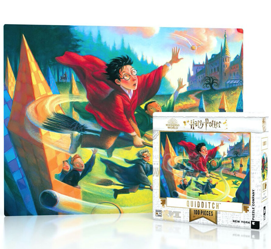 New York Puzzle Co. Harry Potter: Quidditch Mini Puzzle 100pcs