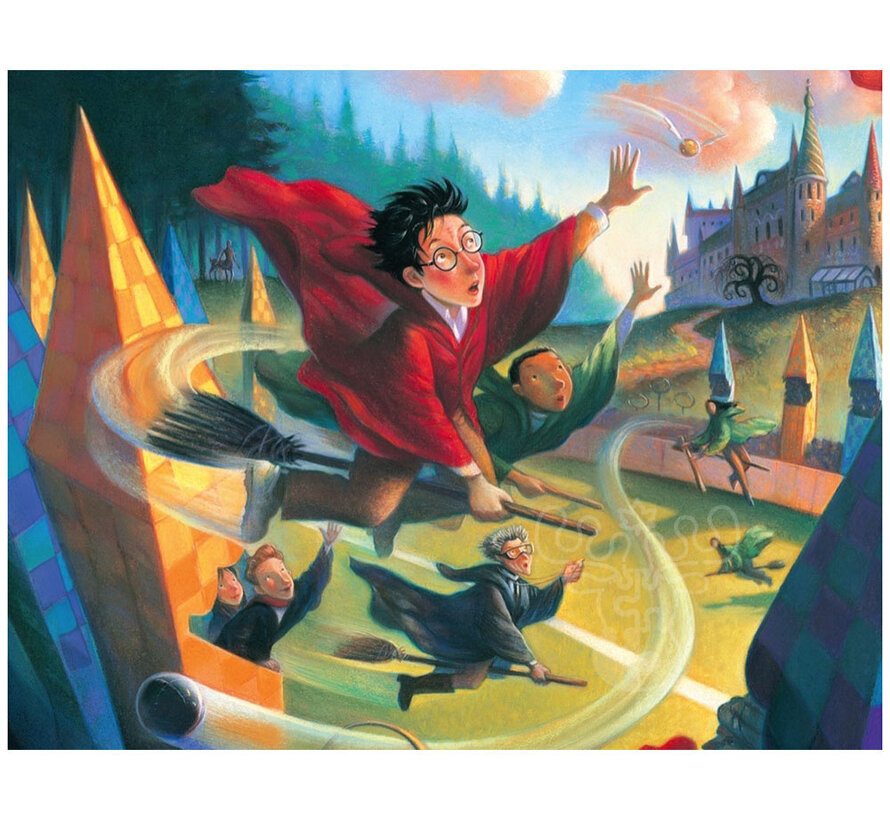 New York Puzzle Co. Harry Potter: Quidditch Mini Puzzle 100pcs