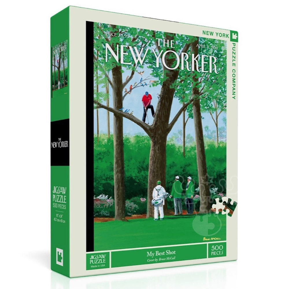 New York Puzzle Co. The New Yorker My Best Shot Puzzle 500pcs