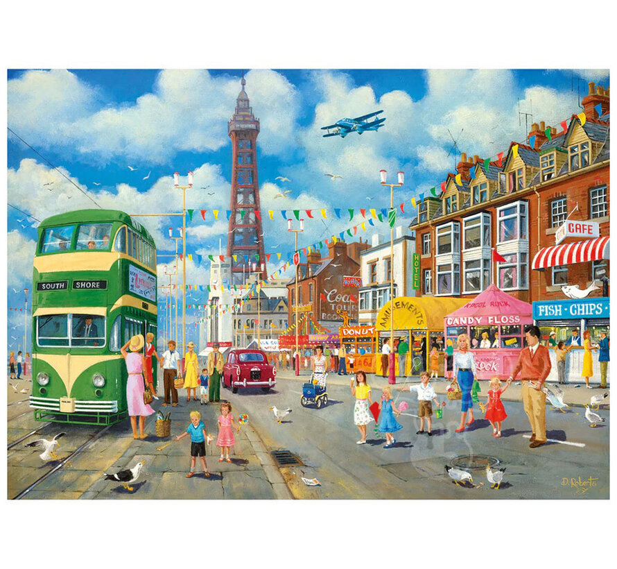 Gibsons Blackpool Promenade Puzzle 1000pcs