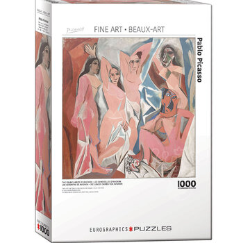 Eurographics Eurographics Fine Art Picasso: The Young Ladies of Avignon Puzzle 1000pcs