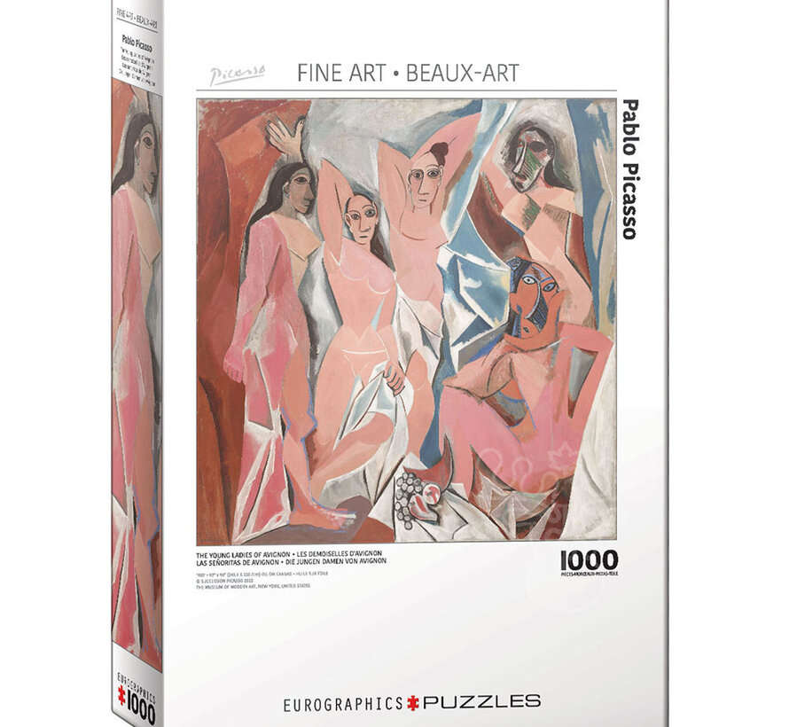 Eurographics Fine Art Picasso: The Young Ladies of Avignon Puzzle 1000pcs