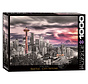 Eurographics Cities: Seattle City Skyline Puzzle 1000pcs RETIRED