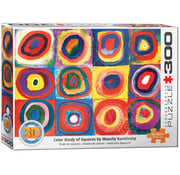 Eurographics FINAL SALE Eurographics Kandinsky: Color Study of Squares 3D Lenticular Puzzle 300pcs XL