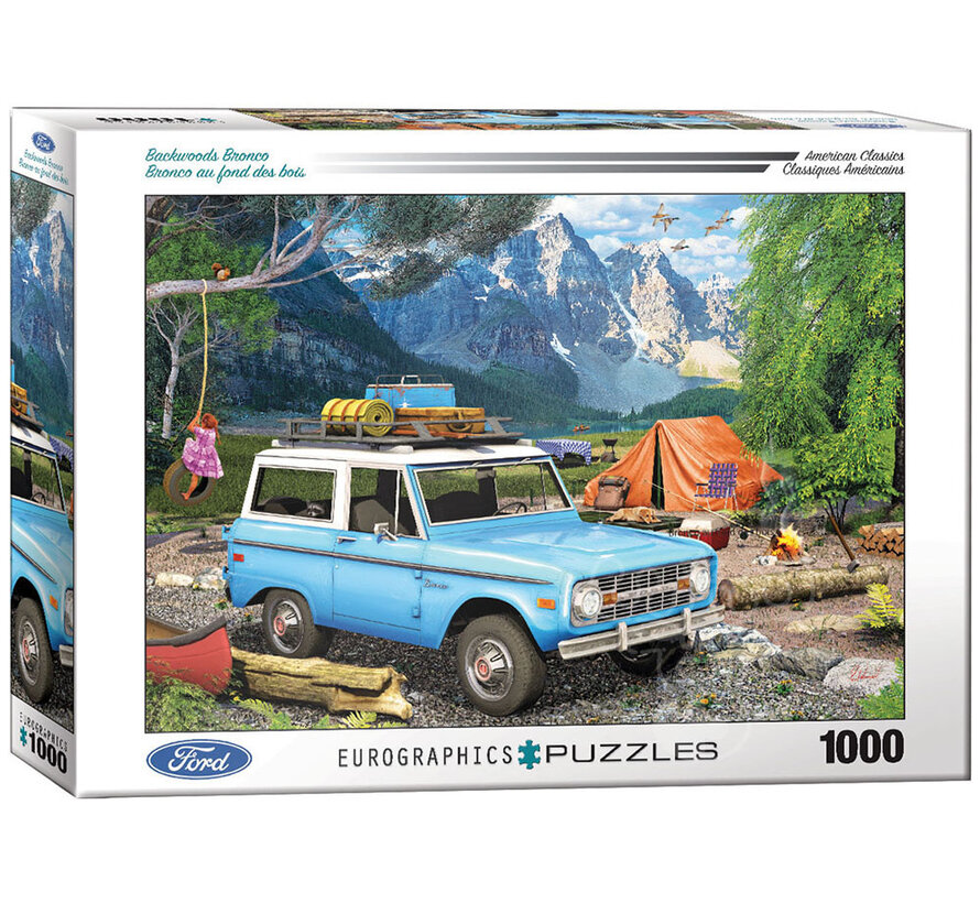 Eurographics Automotive: Ford Backwoods Bronco Puzzle 1000pcs