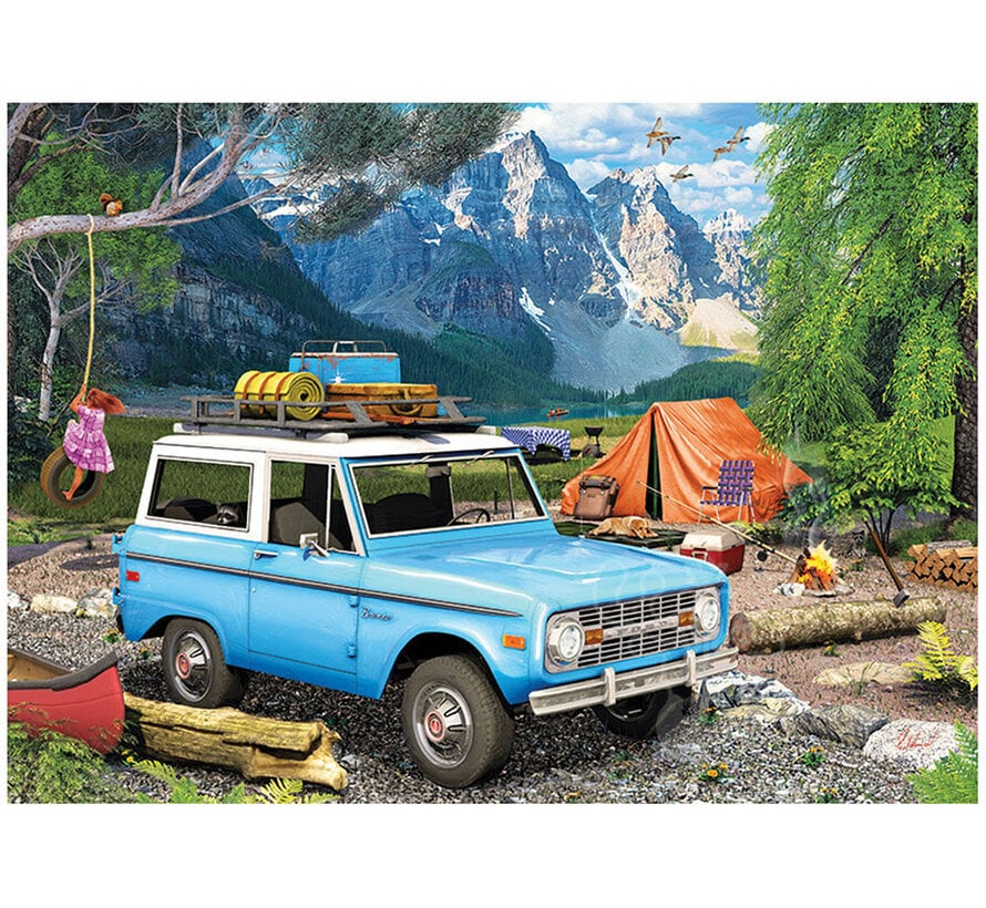 Eurographics Backwoods Bronco Puzzle 1000pcs