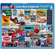 White Mountain White Mountain I Love New England Puzzle 1000pcs