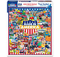 White Mountain Made In America Puzzle 1000pcs