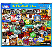 White Mountain FINAL SALE White Mountain North Carolina Craft Beer Puzzle 1000pcs RETIRED
