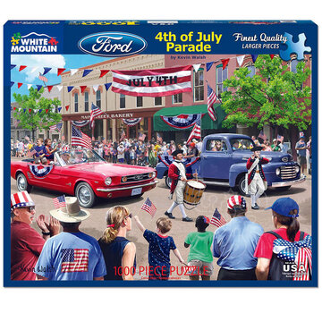 White Mountain White Mountain 4th of July Parade Puzzle 1000pcs