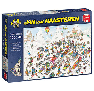 Jumbo Jumbo Jan van Haasteren - It’s all Going Downhill Puzzle 2000pcs