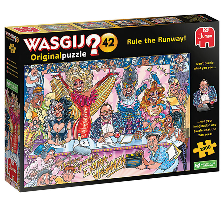 Jumbo Wasgij Original 42 Rule the Runway! Puzzle 1000pcs