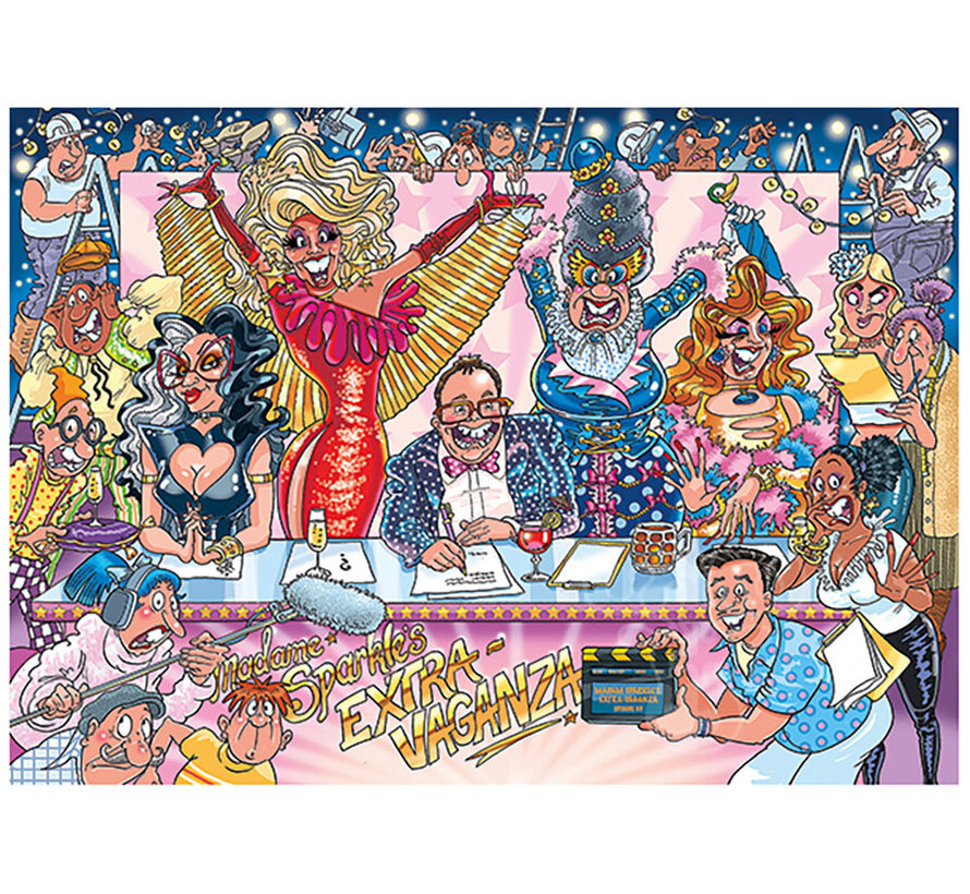 Jumbo Wasgij Original 42 Rule the Runway! Puzzle 1000pcs - ORIGINAL BOX SIZE