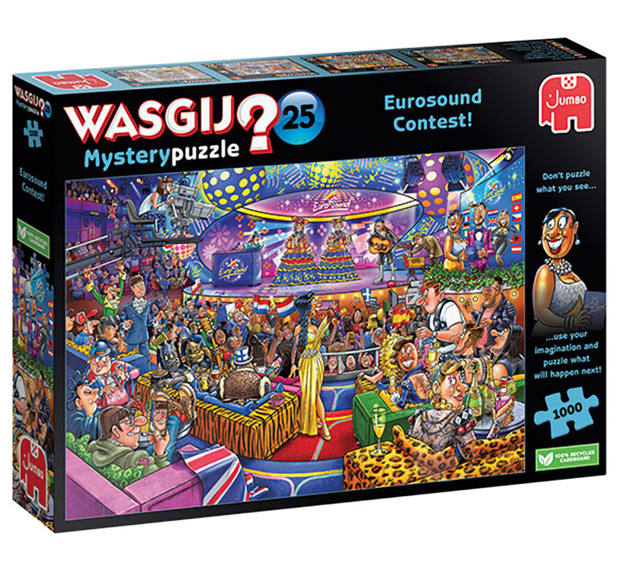 Jumbo Wasgij Mystery 25 Eurosound Contest! Puzzle 1000pcs