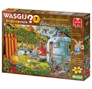 Jumbo Jumbo Wasgij Original Retro 7 Bear Necessities Puzzle 1000pcs