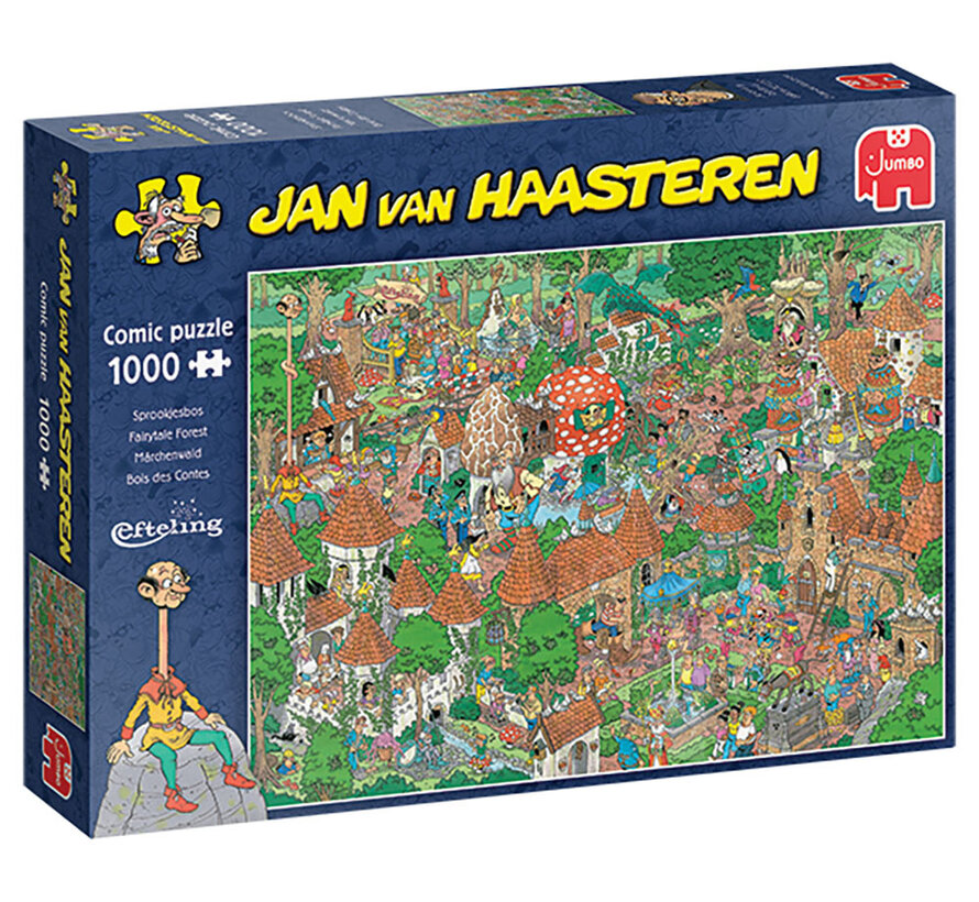 Jumbo Jan van Haasteren - Fairytale Forest Puzzle 1000pcs