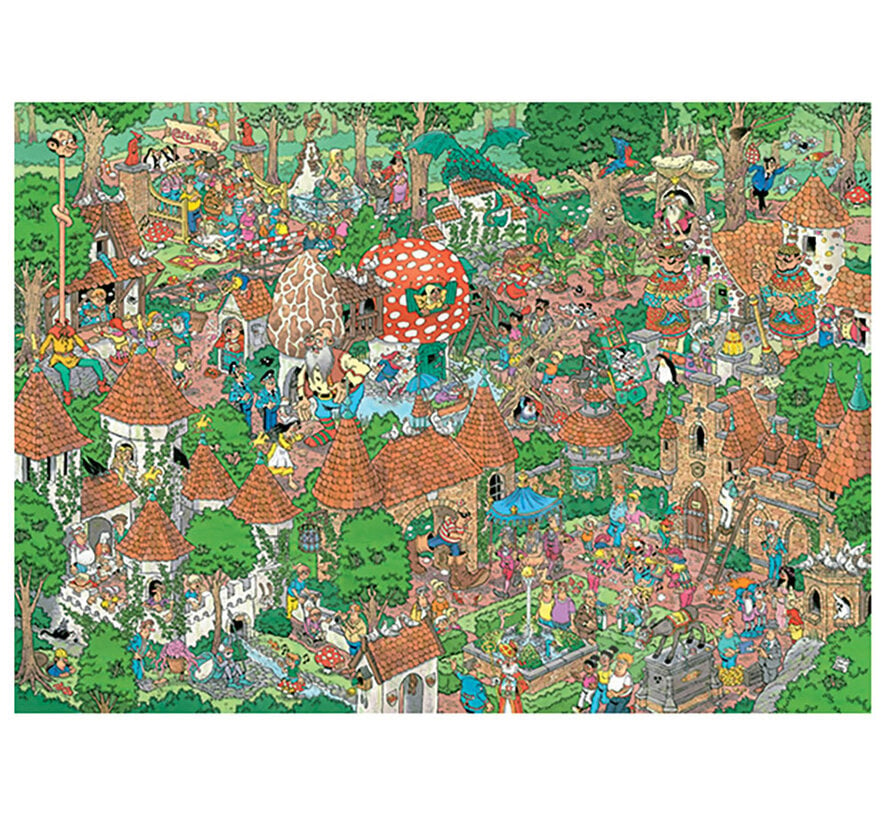 Jumbo Jan van Haasteren - Fairytale Forest Puzzle 1000pcs