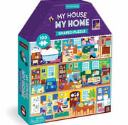 Mudpuppy Mudpuppy My House, My Home Shaped Puzzle 100pcs